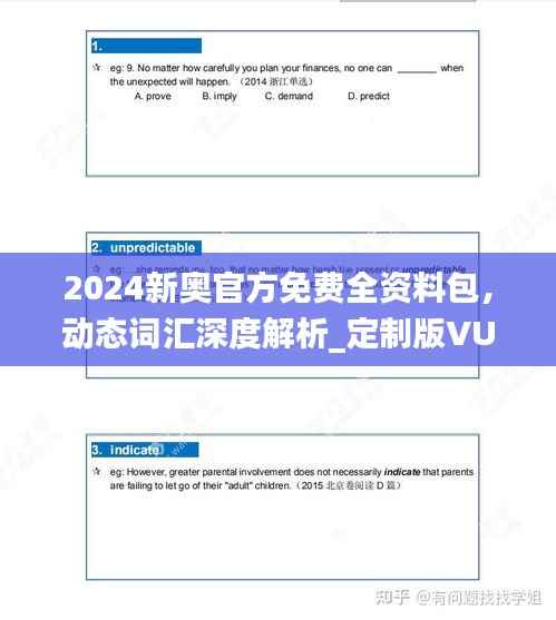 2024新奥官方免费全资料包,动态词汇深度解析_定制版VUT943.45