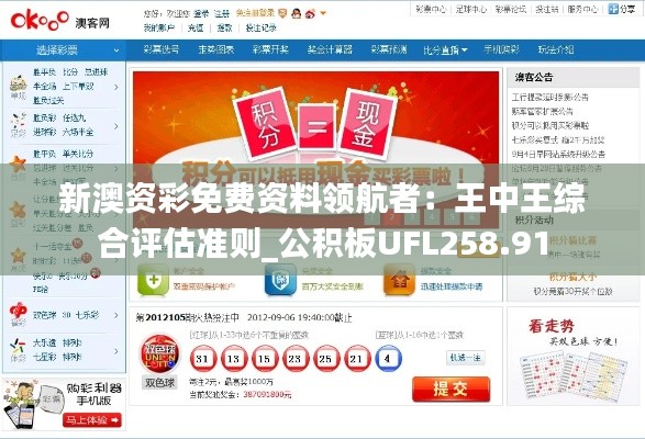 新澳资彩免费资料领航者:王中王综合评估准则_公积板UFL258.91