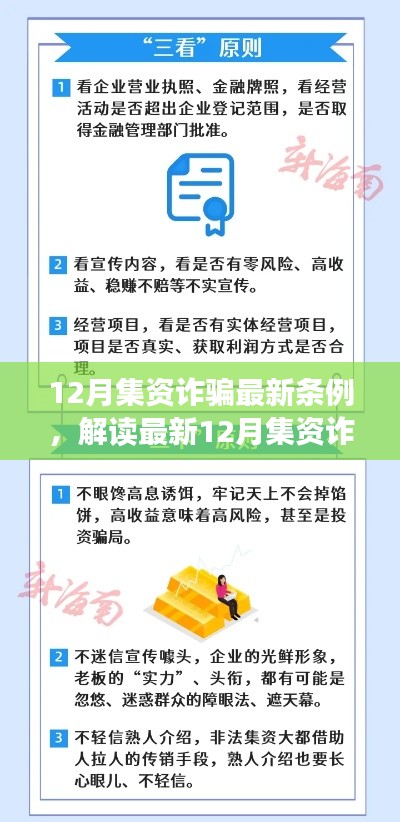 解读最新12月集资诈骗条例,防范与应对策略的关键要点分析