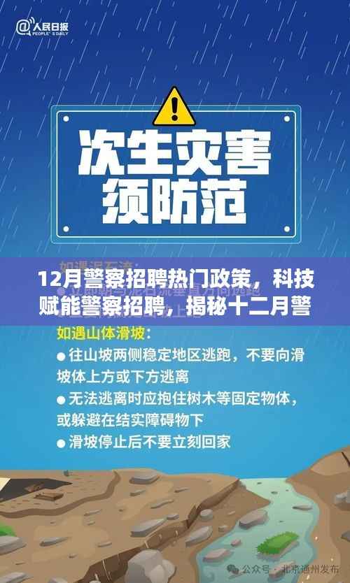 揭秘十二月警察招聘热门政策,科技赋能警察招聘的高科技产品革新之旅