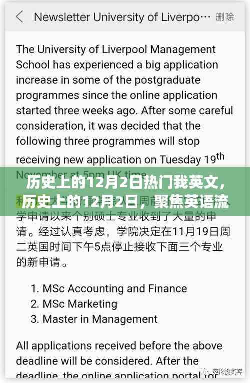 历史上的12月2日,英语流行文化的演变与影响