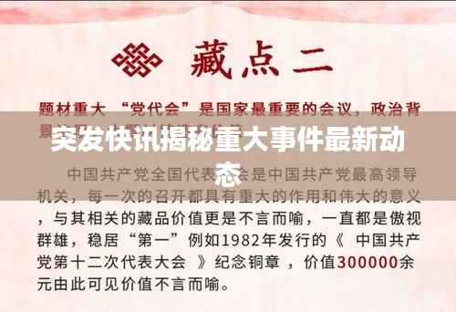 突发快讯揭秘重大事件最新动态