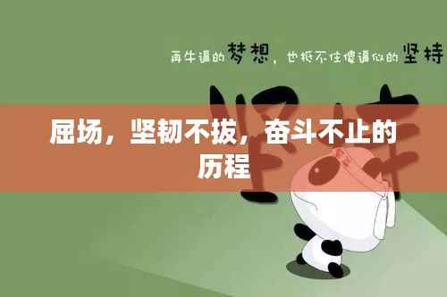 屈场,坚韧不拔,奋斗不止的历程