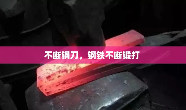 不断钢刀，钢铁不断锻打 