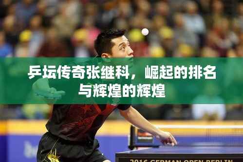 乒坛传奇张继科，崛起的排名与辉煌的辉煌