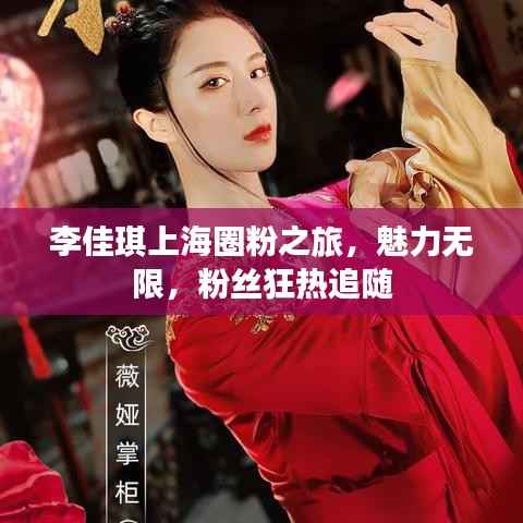 李佳琪上海圈粉之旅,魅力无限,粉丝狂热追随