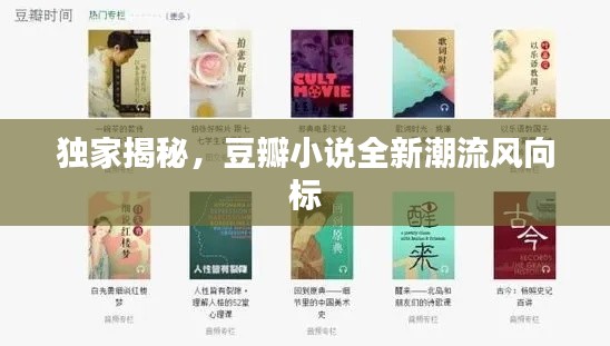 独家揭秘,豆瓣小说全新潮流风向标